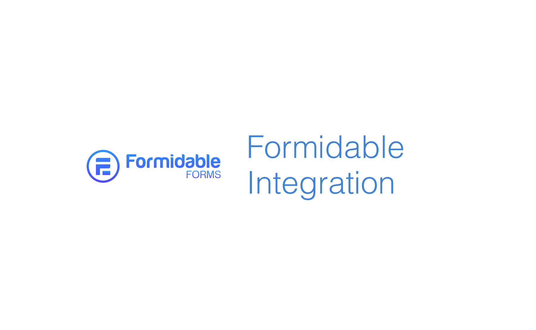 Formidable Forms Address Verification Integration Documentation